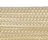 1 Meter of 3x2mm Gold Tone Chain